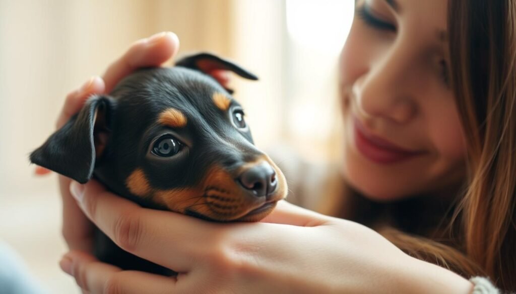 baby doberman