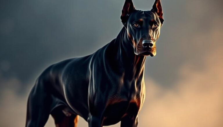 black doberman