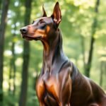 doberman brown colour