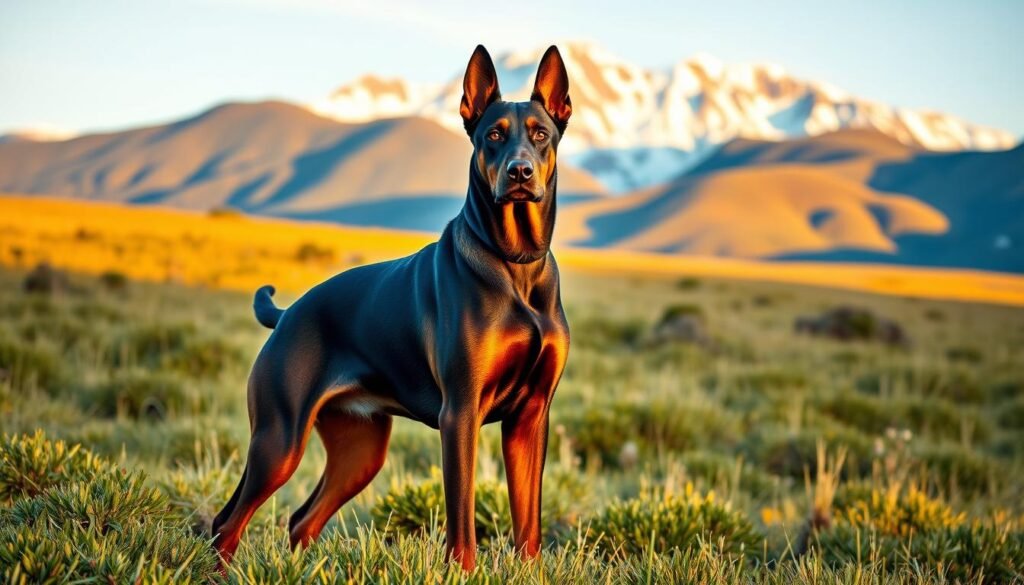 doberman german shepherd mix