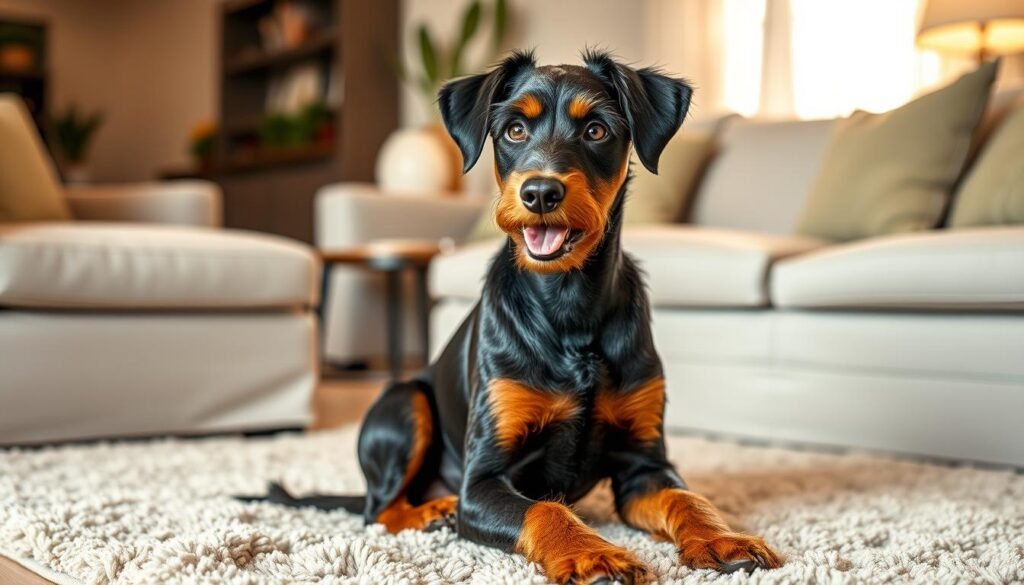 doberman poodle mix