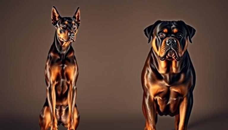 doberman rottweiler