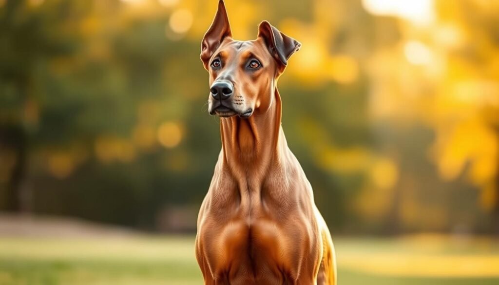 fawn doberman