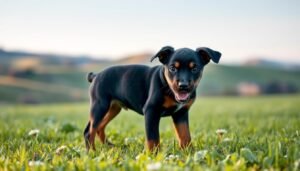 rottweiler mix doberman puppy