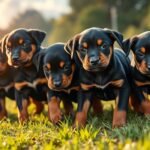 rottweiler x doberman puppies