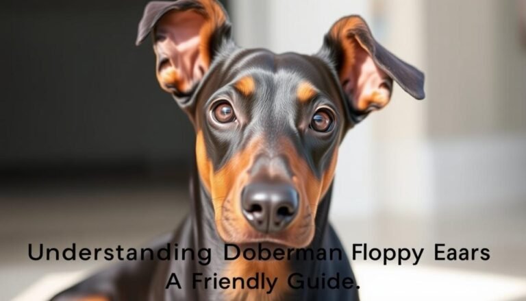 doberman floppy ears