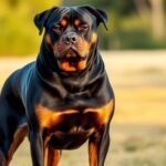 rottweiler with doberman