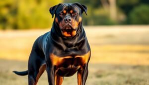 rottweiler with doberman