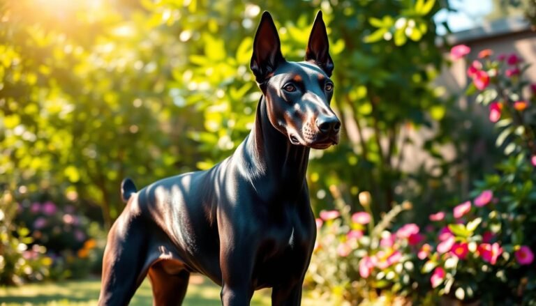 All Black Doberman Pinscher: Rarity, Genetics & Temperament
