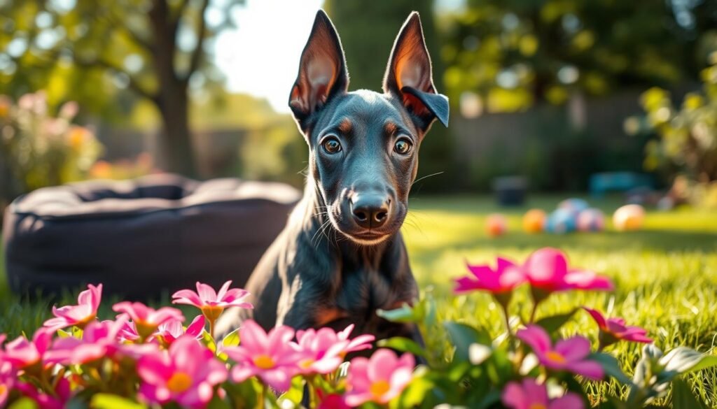 black labrador doberman mix