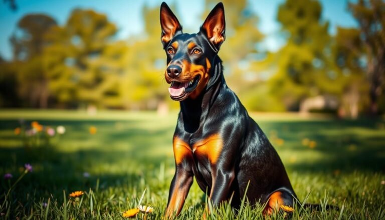 doberman and rottweiler
