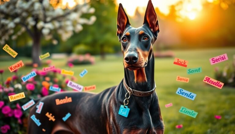 doberman dog names