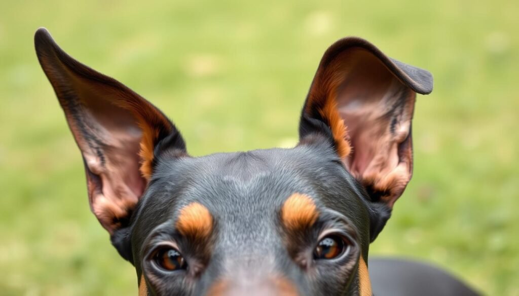 doberman pinscher ears