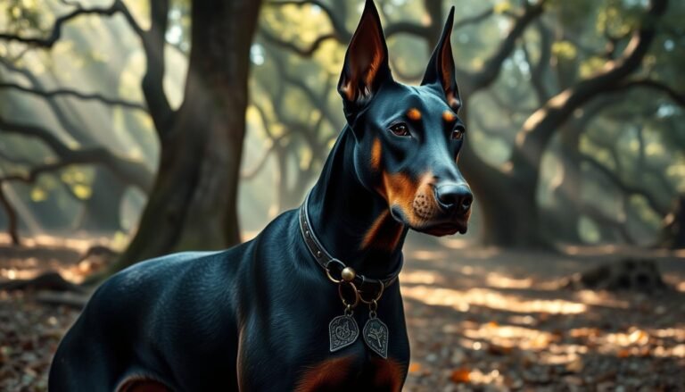 warlock dog doberman